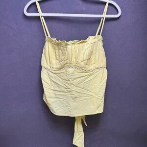 Astr Yellow Tank Top